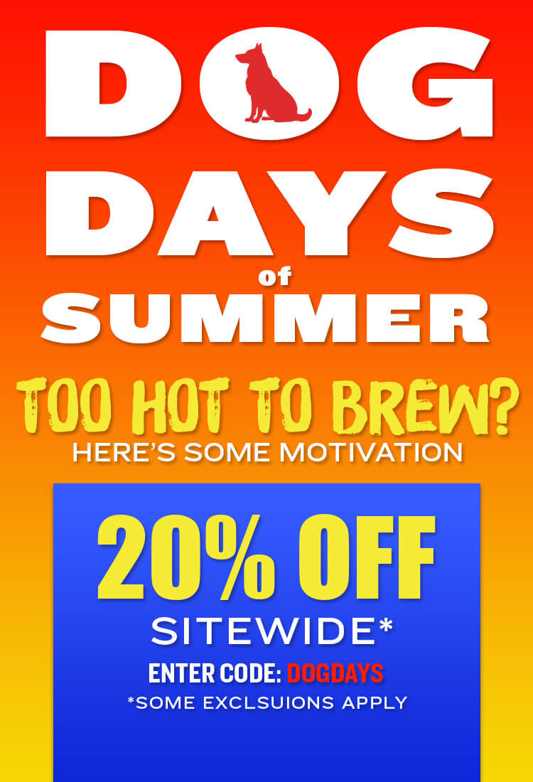 20% off at Adventures in Homebrewing