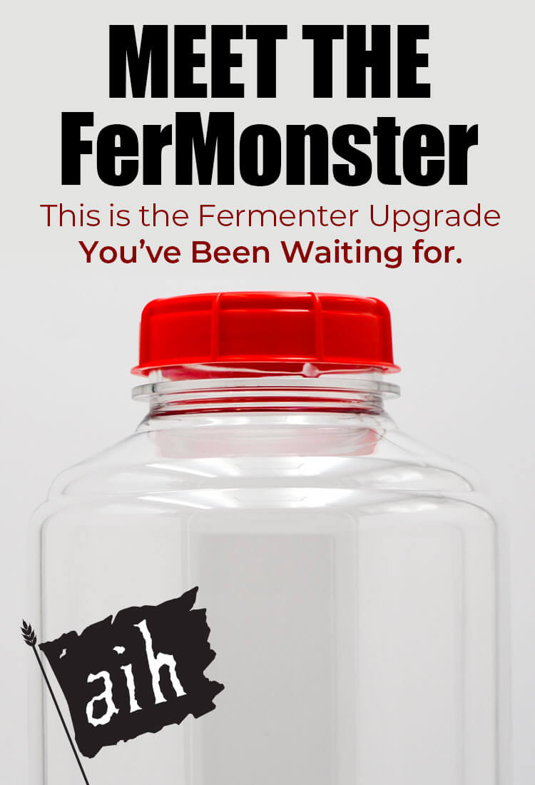 Meet the FerMonster. This is the fermenter upgrade you've been waiting for.