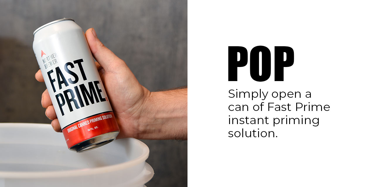 POP Simply open a can of Fast Prime instant priming solution