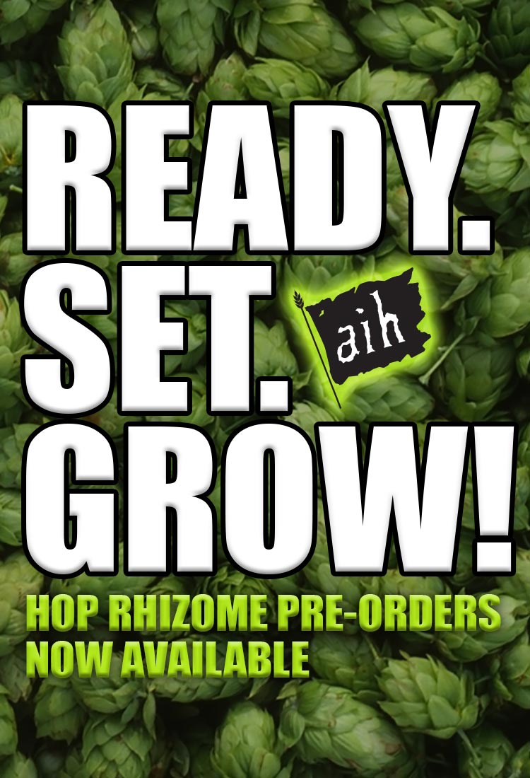 Ready. Set. Grow. Hop Rhizome Pre-Orders Now Available