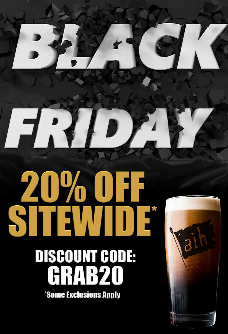 Black Friday 20% Off Sitewide. Discount code GRAB20. * Some exclusions apply