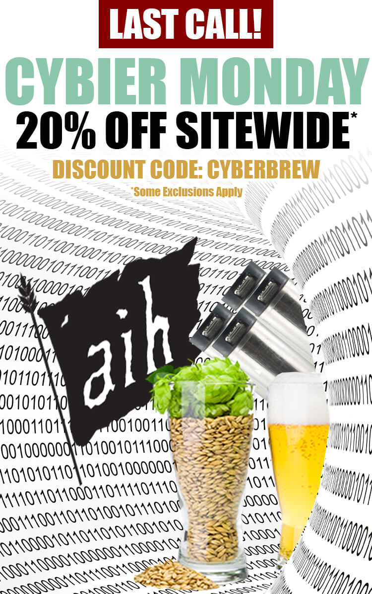 Cybier Monday Savings 20% Off Site Wide * Some exclusions apply. Discount Code: CYBERBREW