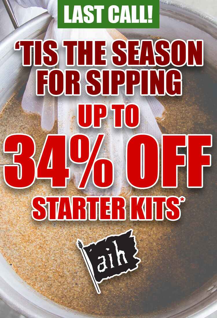 'Tis the Season for Sipping up to 34% off starter kits