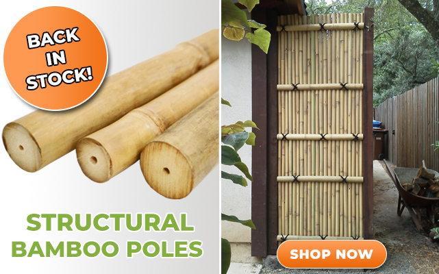STRUCTURAL BAMBOO POLES