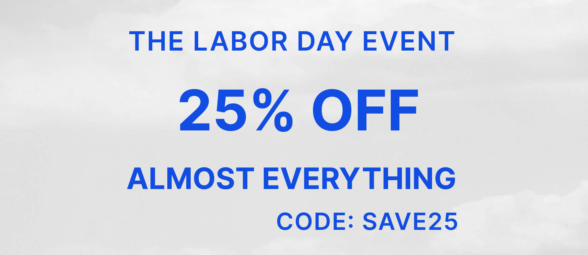 Shop | 25% Off Almost Everything