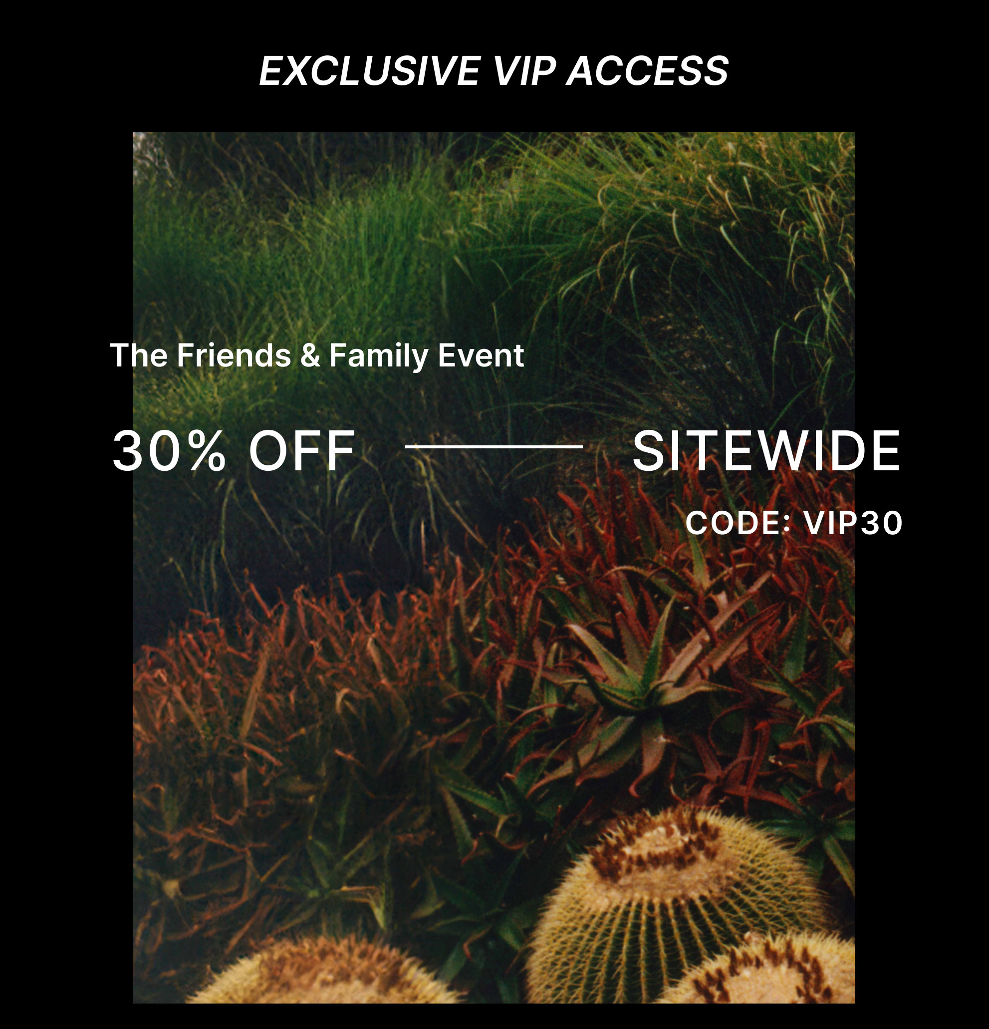 Shop | VIP Access | 30% Off Sitewide