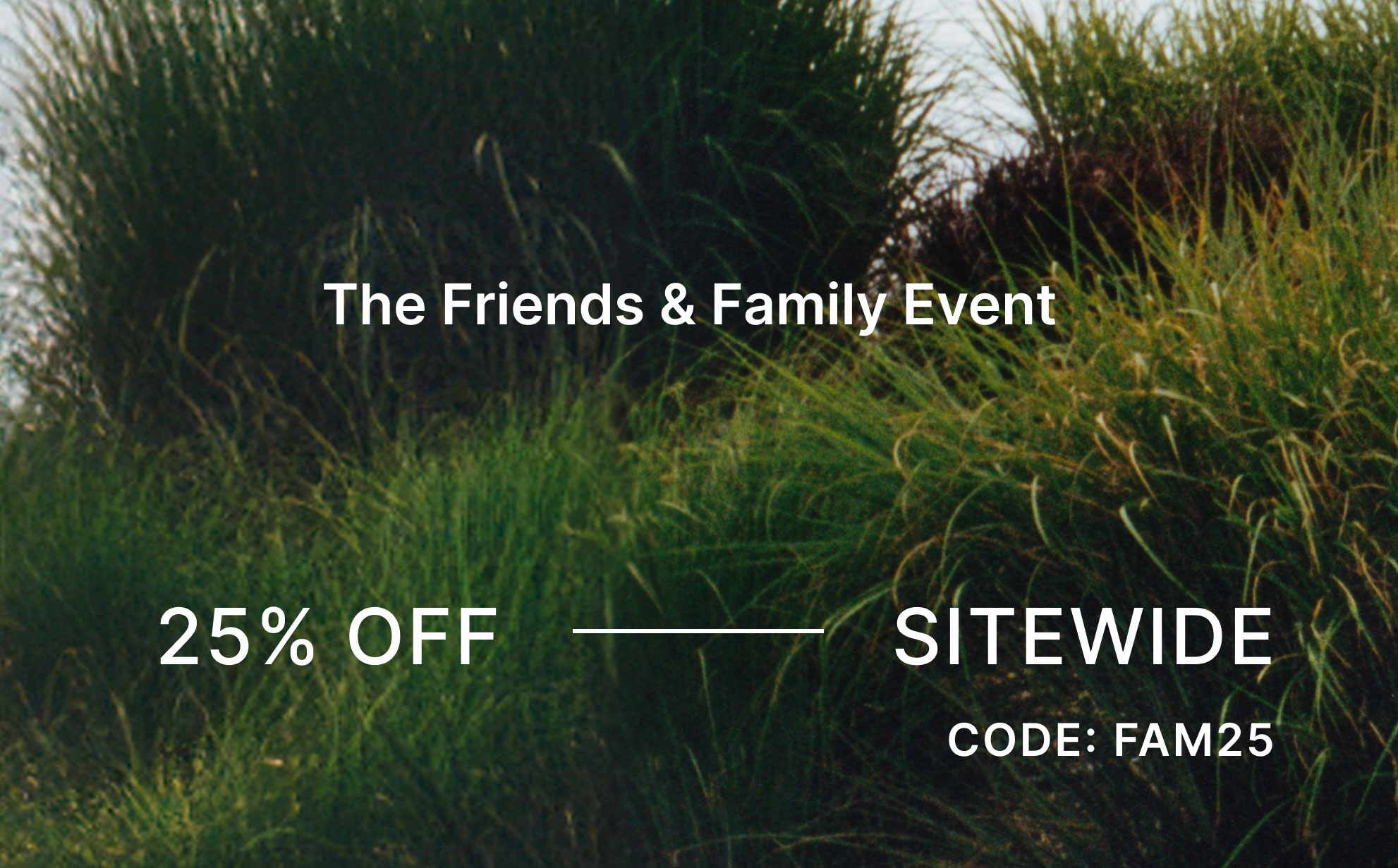 Shop | 25% Off Sitewide