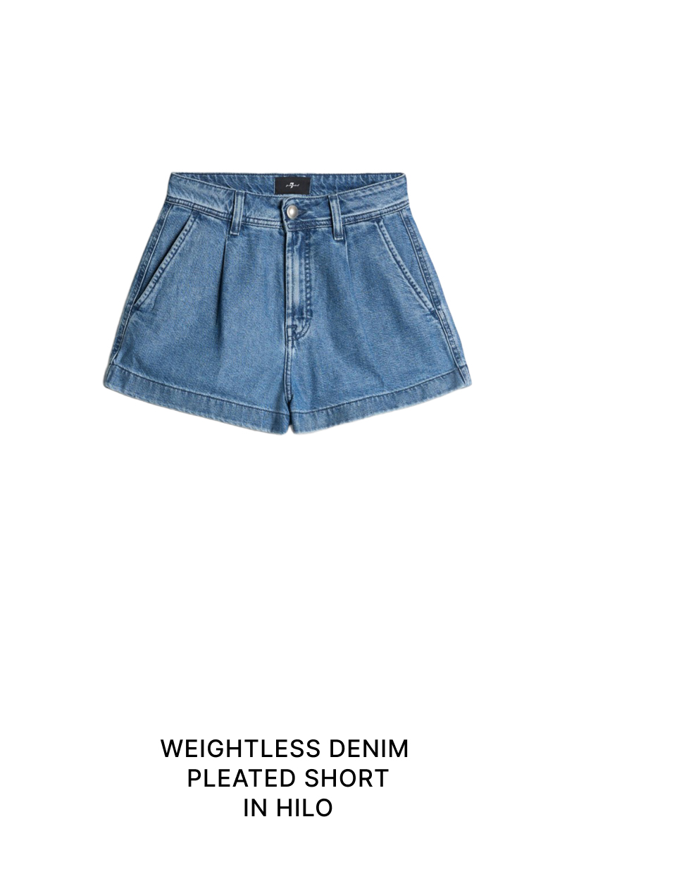 Pleated Weightless Denim