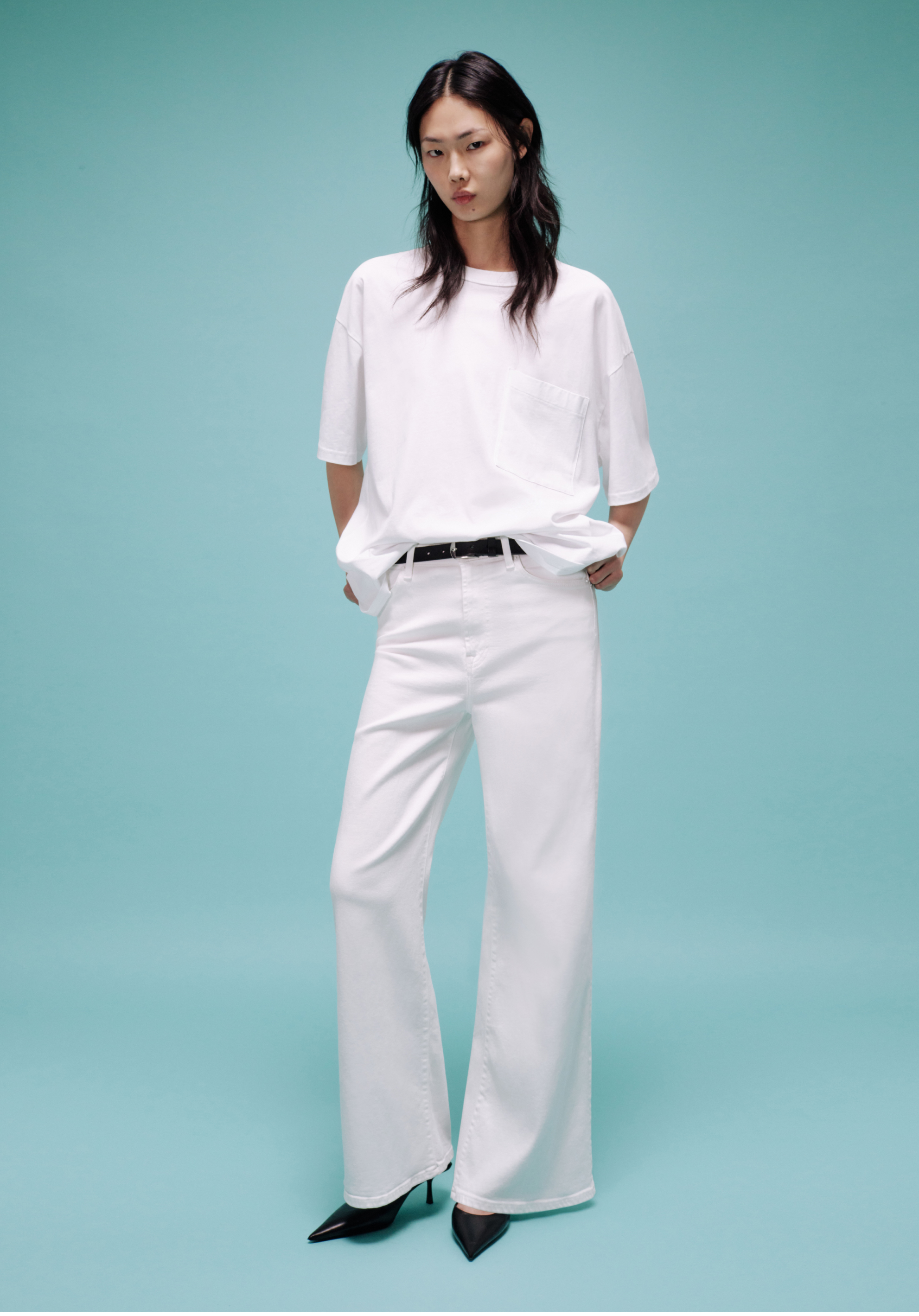 White & Neutral Denim