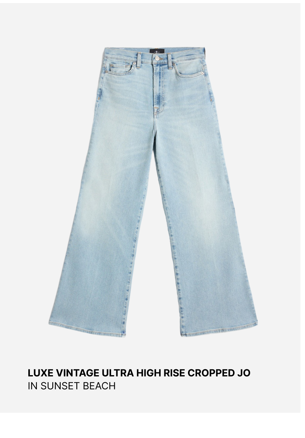 Light Wash Denim