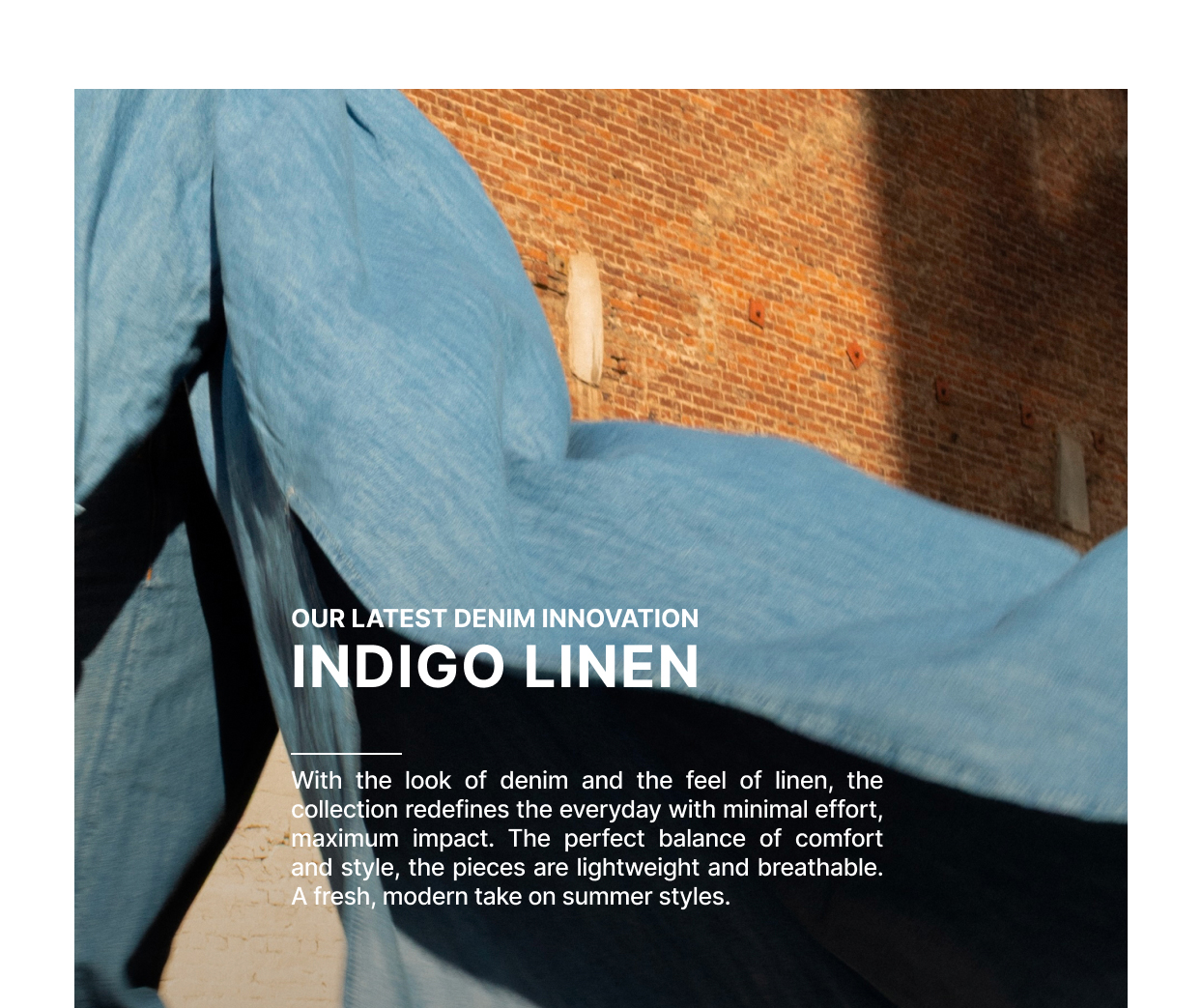 Shop Indigo Linen