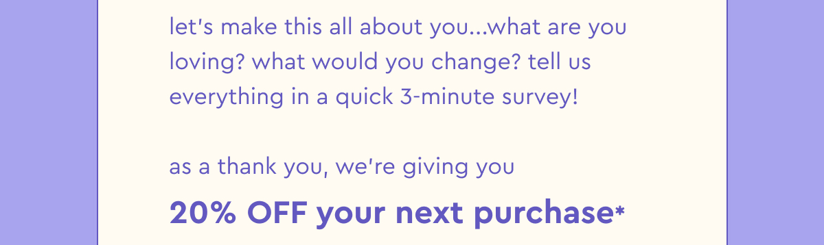 take survey