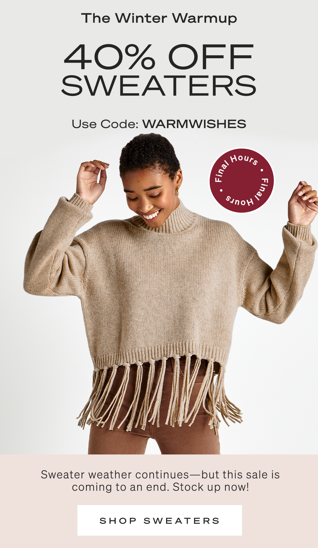 Shop | 40% Off Sweaters
