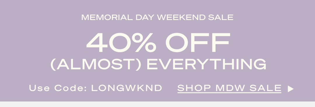 Shop | 40% Off Almost Everything