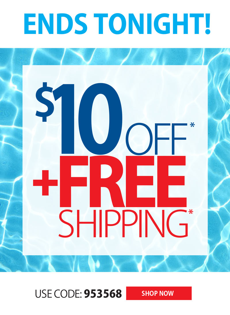 EXTRA $10 OFF + FREE SHIPPING