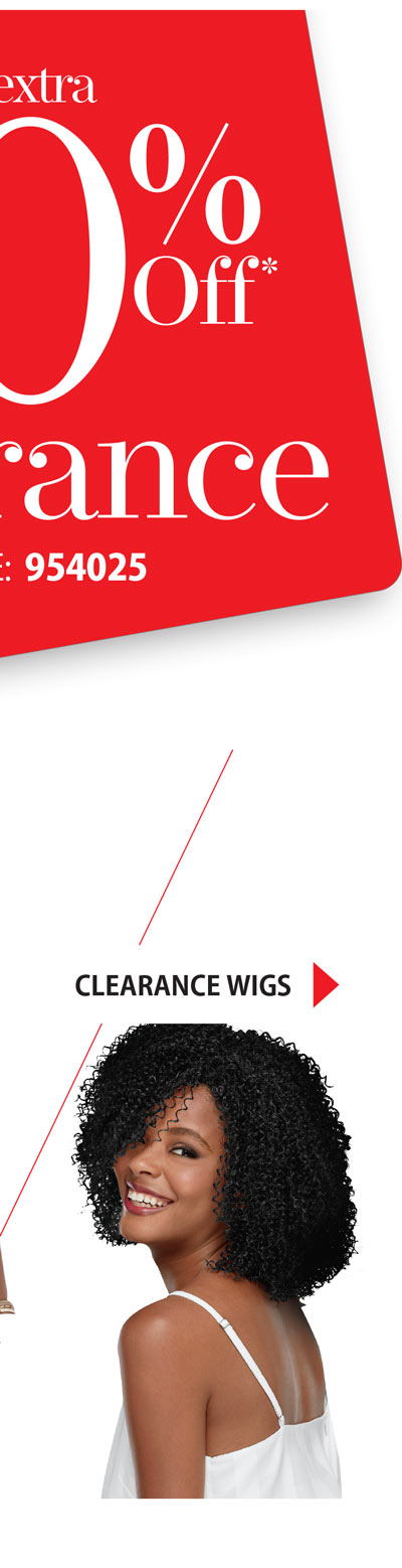 EXTRA 40% OFF CLEARANCE WIGS