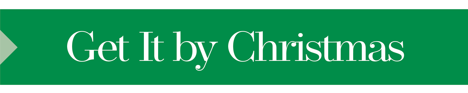 HOLIDAY SHIPPING