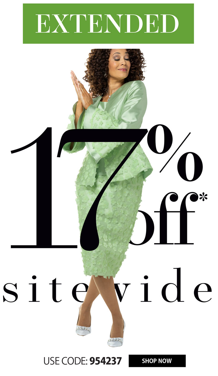 EXTRA 17% OFF SITEWIDE