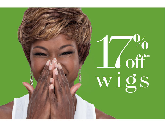 EXTRA 17% OFF WIGS