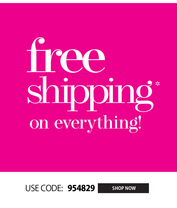 FREE SHIPPING SITEWIDE!