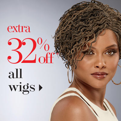 EXTRA 32% OFF WIGS