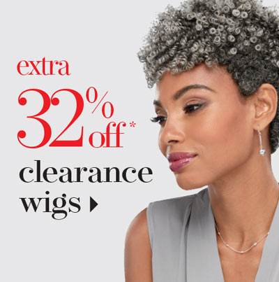 EXTRA 32% OFF CLEARANCE WIGS