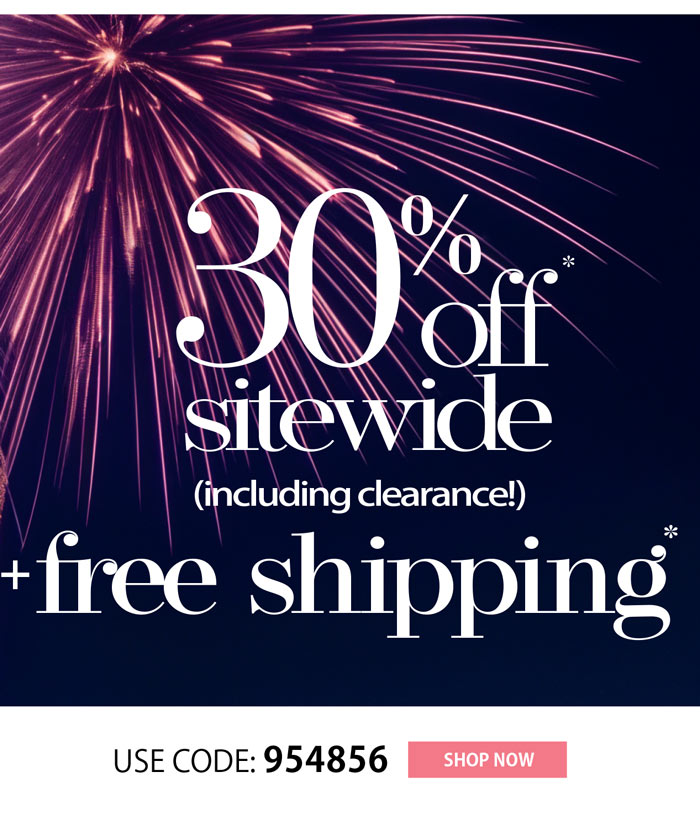 EXTRA 30% OFF + FREE SHIPPING ON ORDERS OF $99 OR MORE!
