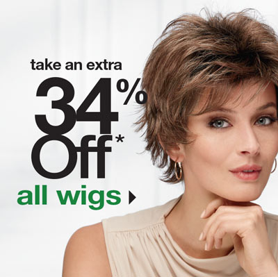 EXTRA 34% OFF WIGS