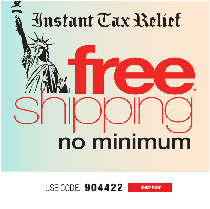 TOTALLY FREE SHIPPING