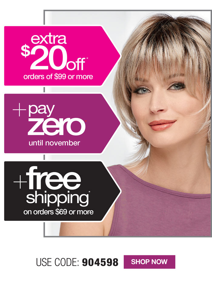 $20 OFF + PAY IN NOVEMBER + FREE SHIPPING