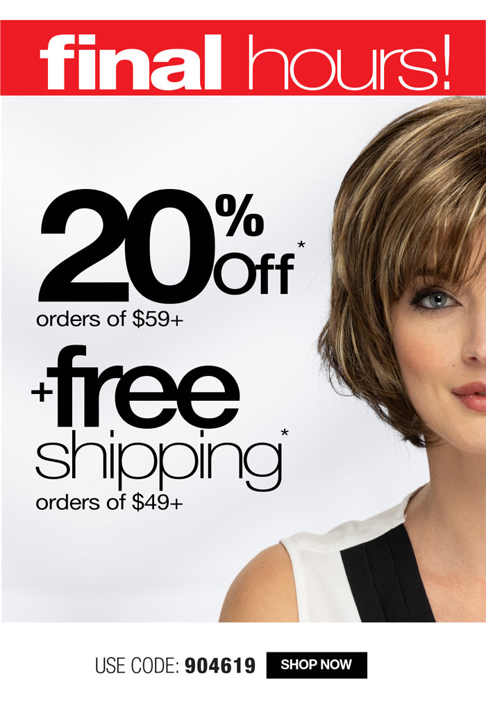 EXTRA 20% OFF + FREE SHIPPING