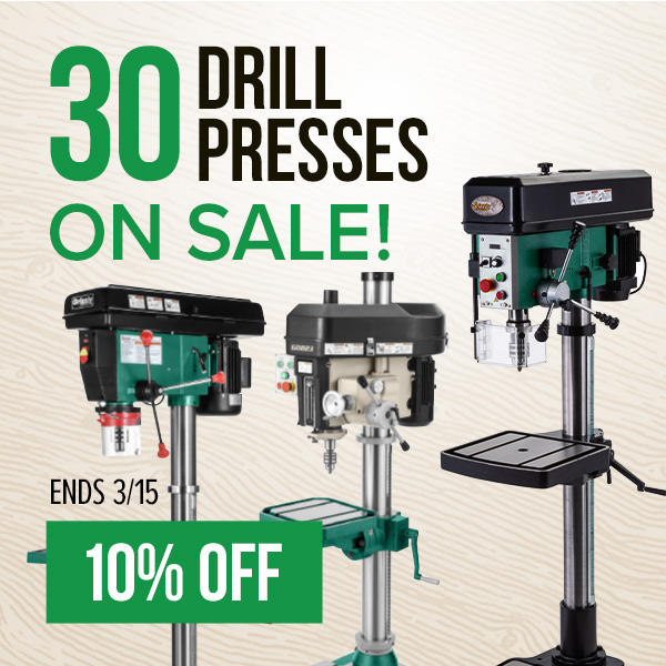 30 Drill Presses On Sale