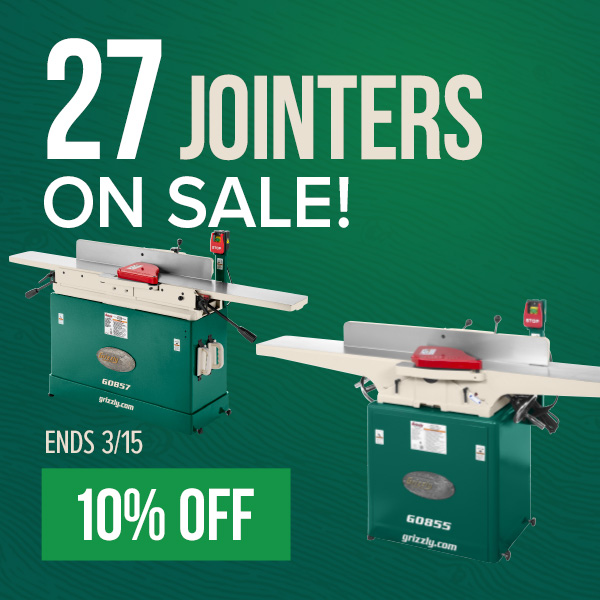 27 Jointers On Sale