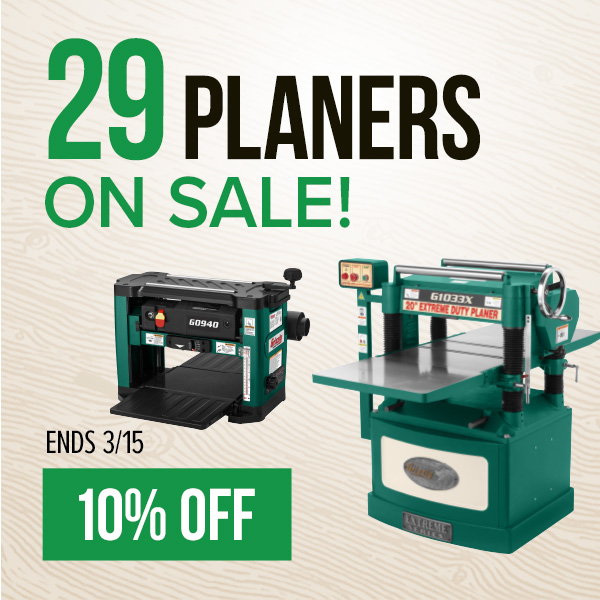 29 Planers On Sale
