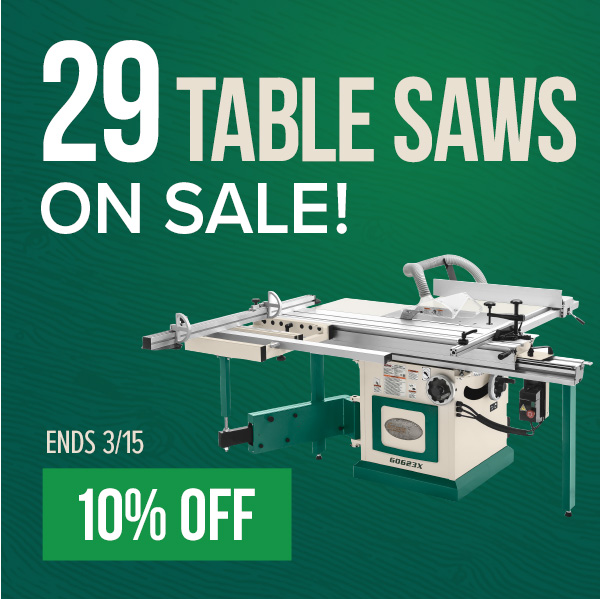 29 Table Saws On Sale