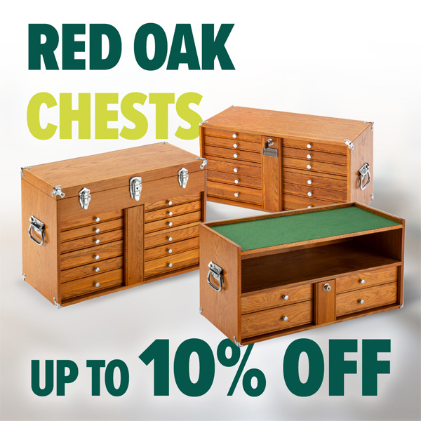 Red Oak Chests and Drawers