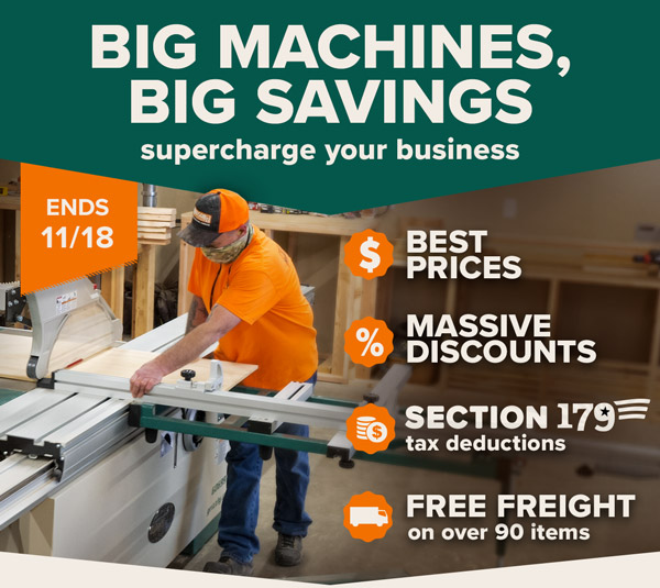 Big Machines, Big Savings