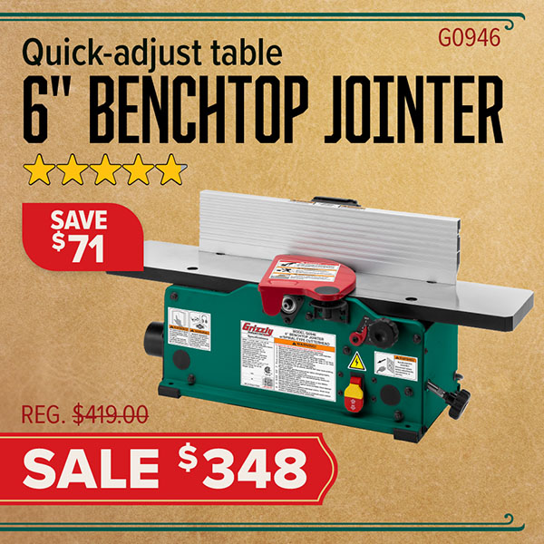 Benchtop Jointer