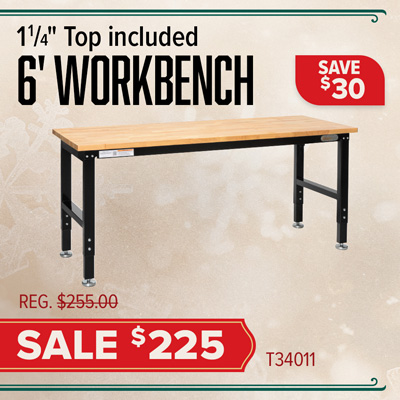 6ft Workbench