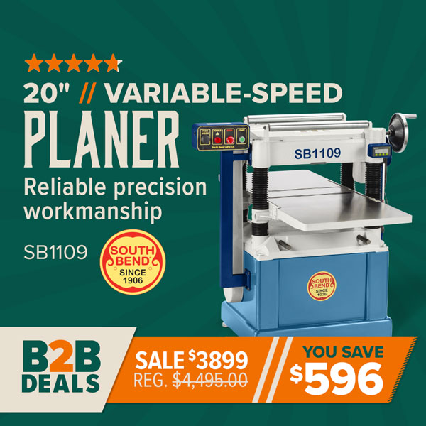 Planer with reliable precision workmanship