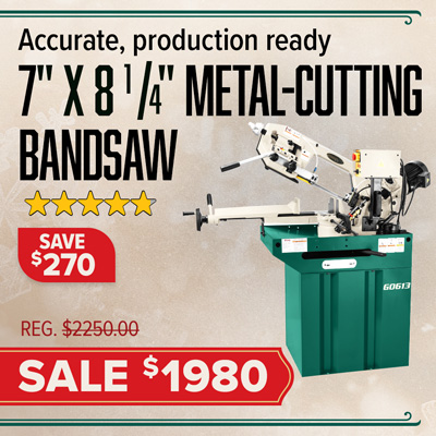 Metal-Cutting Bandsaw