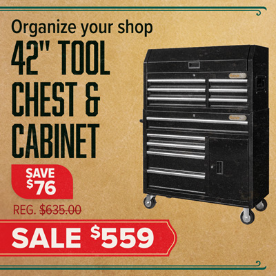 Tool Chest and Cabinet