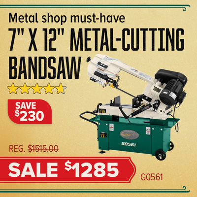 Metal-Cutting Bandsaw