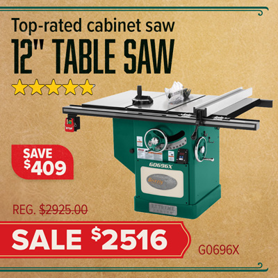 12 inch Table Saw