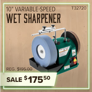 10" Variable-Speed Wet Sharpener