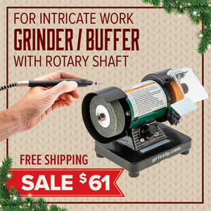 Benchtop Grinder with Rotary