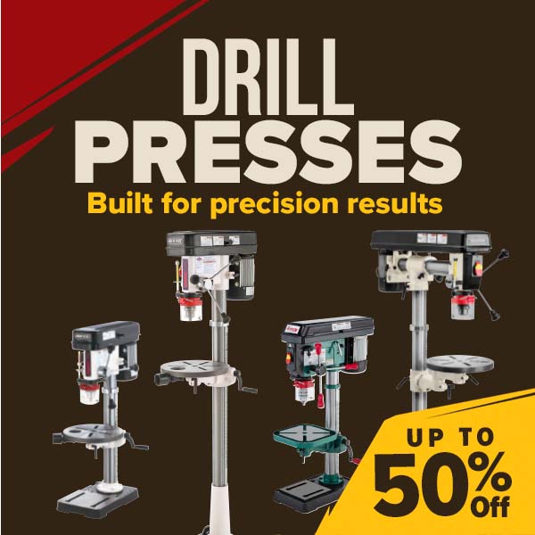 Drill Presses Built for Precision Results