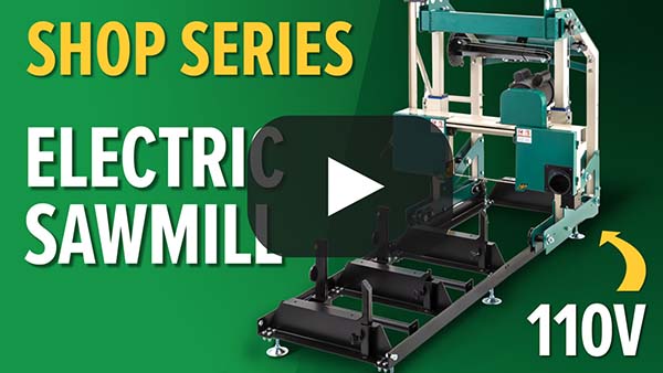 Watch our video on the Shop Series Electric Sawmill