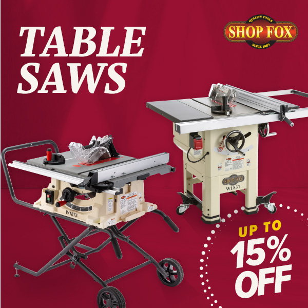 Shop Fox Table Saws