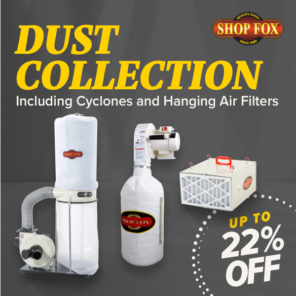 Shop Fox Sale Dust Collectors